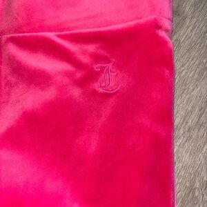 Juicy Couture Pink Velour Pants